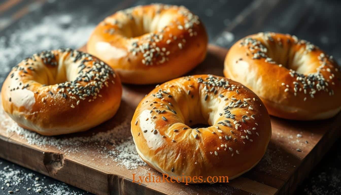 Sourdough Bagels