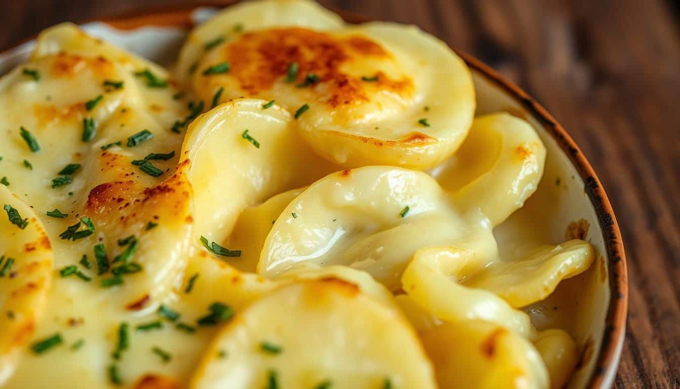 scalloped potatoes with cream